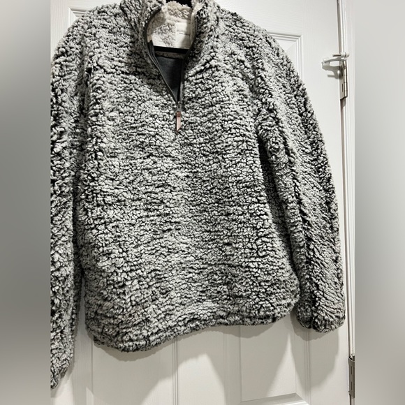 SHEARLING PULLOVER - Picture 2 of 5